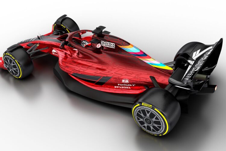 F1: First Look 2022 F1 show car