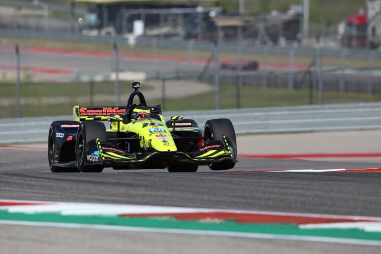 IndyCar COTA qualifying groups