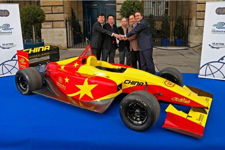 China Racing team enters 2014 Formula E championship