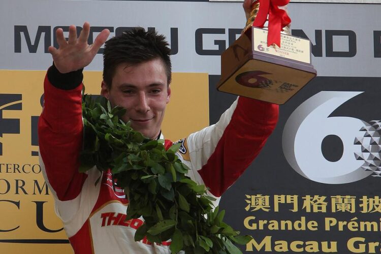 Briton Alex Lynn hits the jackpot in tense Formula 3 Macau GP
