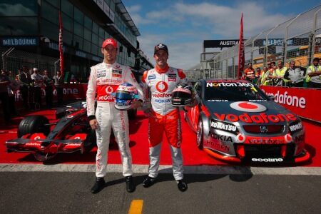 Button swaps McLaren for V8 Supercar in Melbourne
