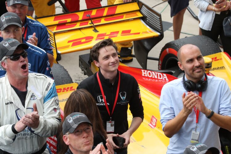 Video: Q&A with Colton Herta co-team owner George Steinbrenner IV after COTA win