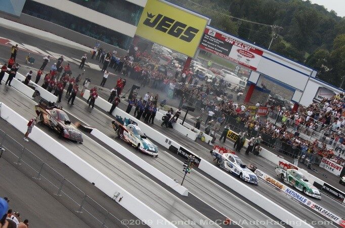 NHRA To Run Four Wide At zMax Dragway
