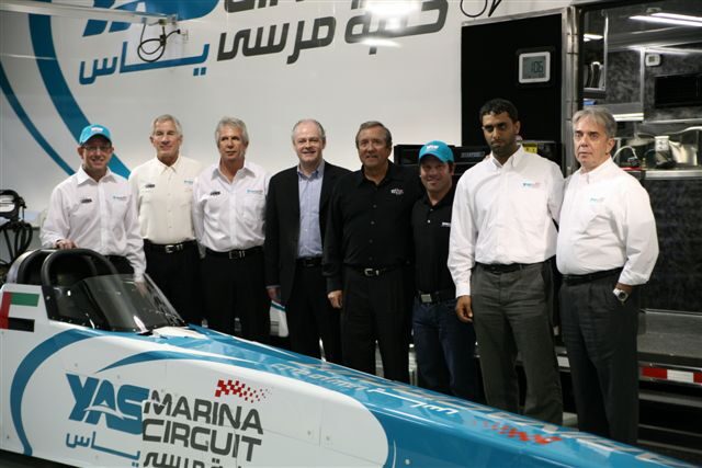 Yas Marina Circuit to sponsor NHRA team