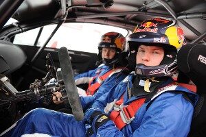 Raikkonen crashes in Rally
