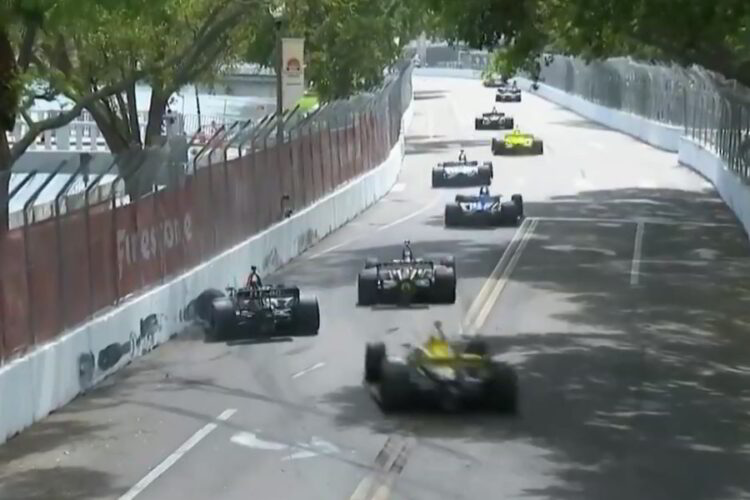 Jones brakes hand, can still race