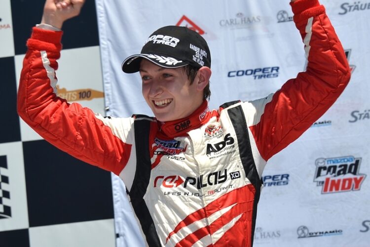 Veach Takes Control with Emphatic Victory at Barber Motorsports Park