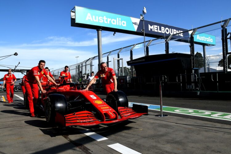 Coronavirus throws F1 world into total crisis