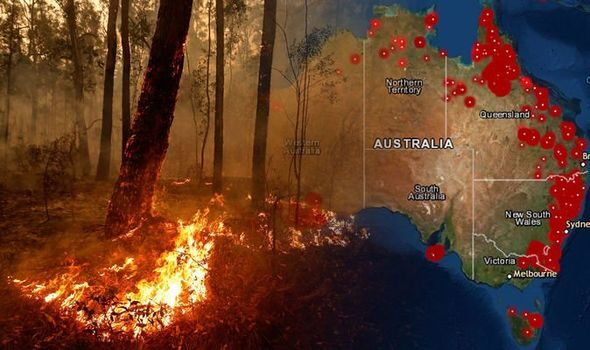 F1 ‘monitoring’ Australian bushfires