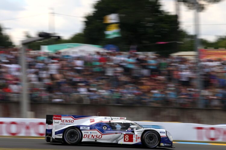 LeMans Hour 12: Toyota still leads at halfway