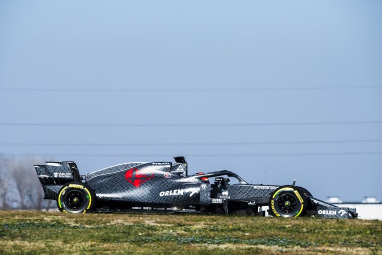 Alfa Romeo Racing Orlen C39 Completes Shakedown In A Livery Designed By Centro Stile Alfa Romeo