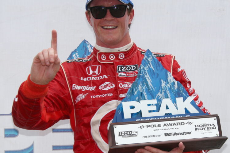Scott Dixon wins IndyCar pole at Mid-Ohio