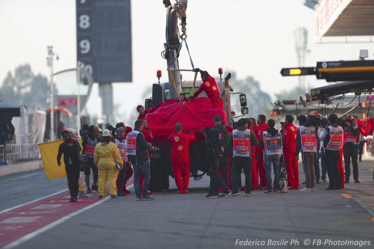 Ferrari claims Vettel’s engine failure not serious
