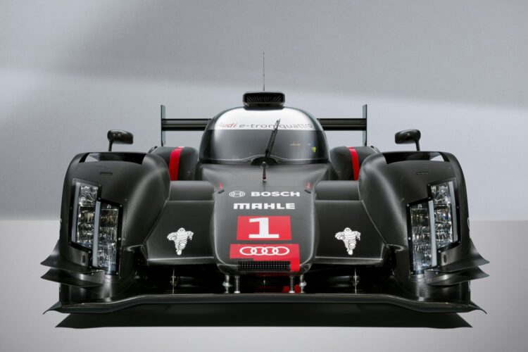 New LMP1 race car from Audi for the 2014 season