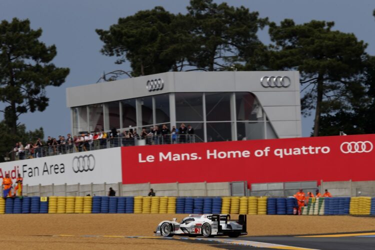 Duval puts Audi on pole at LeMans