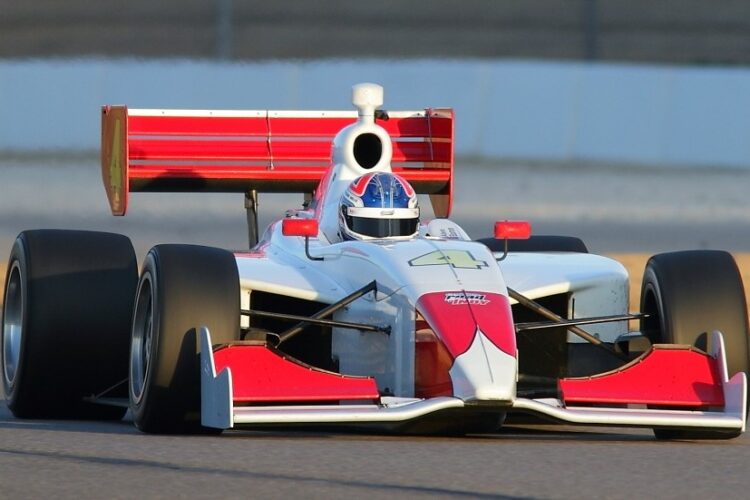 Frenchman Alex Baron Leads the Way for Belardi in Indy Lights Testing