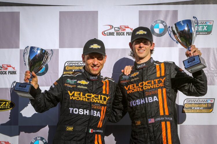 Angelelli and Taylor win Grand-Am finale to take title