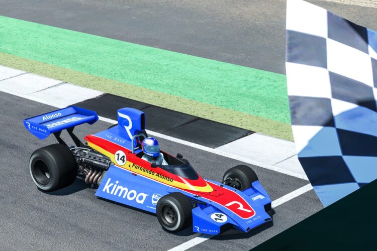 Alonso beats Franchitti in F1 Legends race