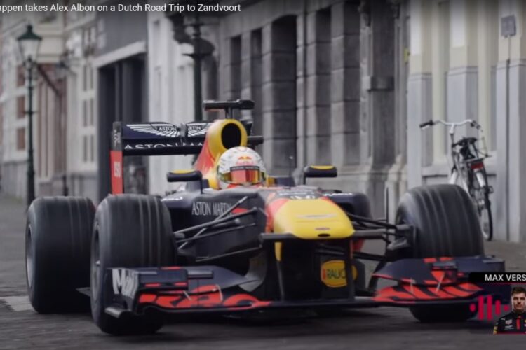 Video: Aston Martin Red Bull Racing go on Dutch road trip