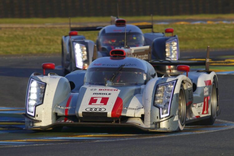 Audi sports cars selected as Le Mans icons