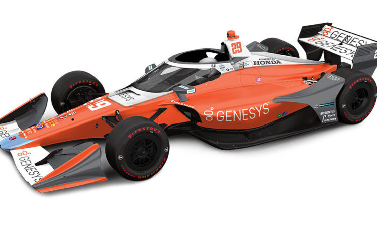 Hinchcliffe reveals his final 2020 IndyCar livery
