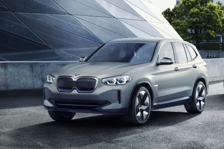 The efficient drivetrain for the purely electric BMW iX3