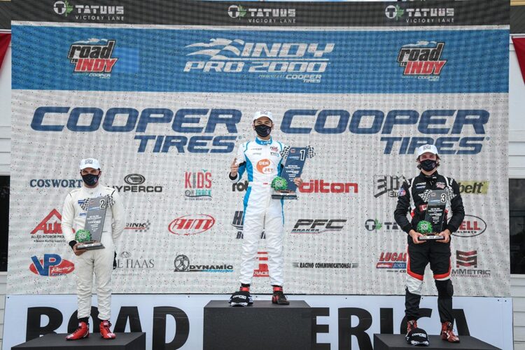 Frost, Petrov Share Indy Pro 2000 Honors at Road America