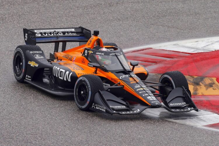 Arrow McLaren SP partners with AERO Sustainable Paint Technology