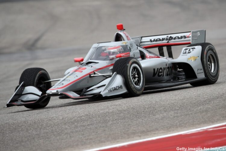 Power tops IndyCar open test at COTA