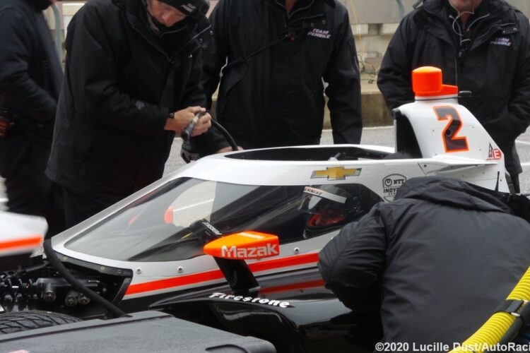 IndyCar Open Test Day 2 Mid Day Update