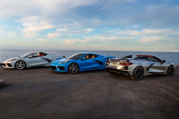 2021 Corvettes carryover current pricing  (Update)