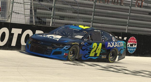 Byron dominates Bristol NASCAR iRacing crashfest