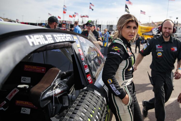 Hailie Deegan Sets The Pace At Daytona