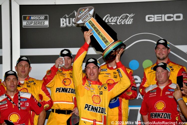 Logano, Byron Score Duel Victories At Daytona