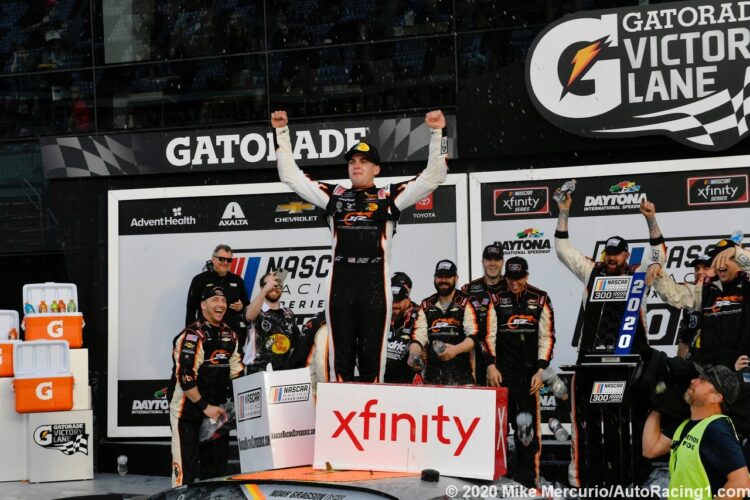 Gragson Grabs First NXS Win In Wild Daytona Finish