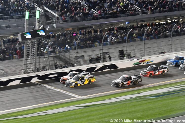 Enfinger Edges Anderson For Daytona Truck Win