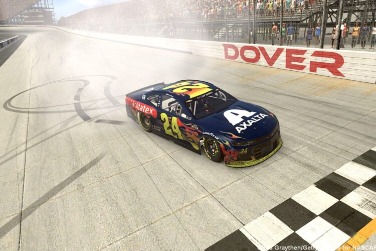 NASCAR iRacing: William Byron wins at Virtual Dover