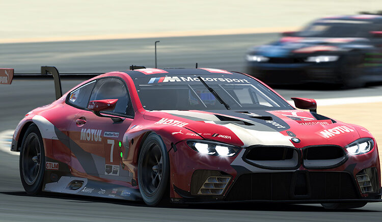 Spengler wins Again in BMW at Virtual Laguna Seca