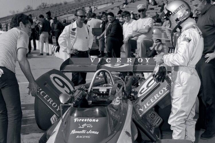 Andretti and Firestone broke new ground in Dec 1967