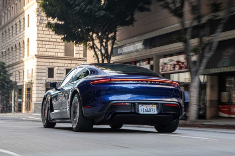 Rahal shares his views on his new Porsche Taycan Turbo S