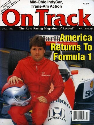 Did you know that Michael Andretti signed to drive for Ferrari in 1992?