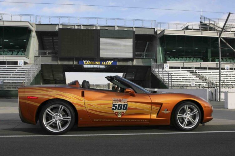Corvette to again pace the Indy 500