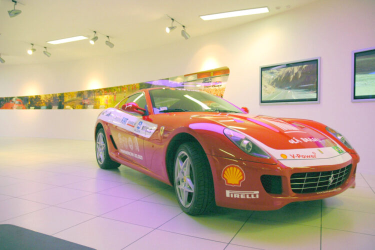 The Galleria Ferrari hosts second “La Ferrari and the Movies” exhibition