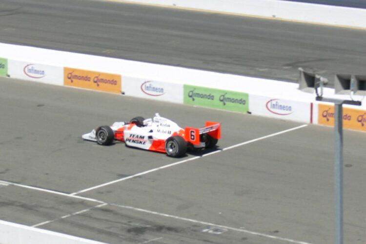 IndyCar Drivers test modified course at Infineon Raceway
