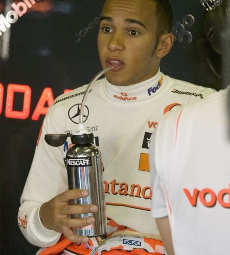 Lewis Hamilton two timed beauty queen
