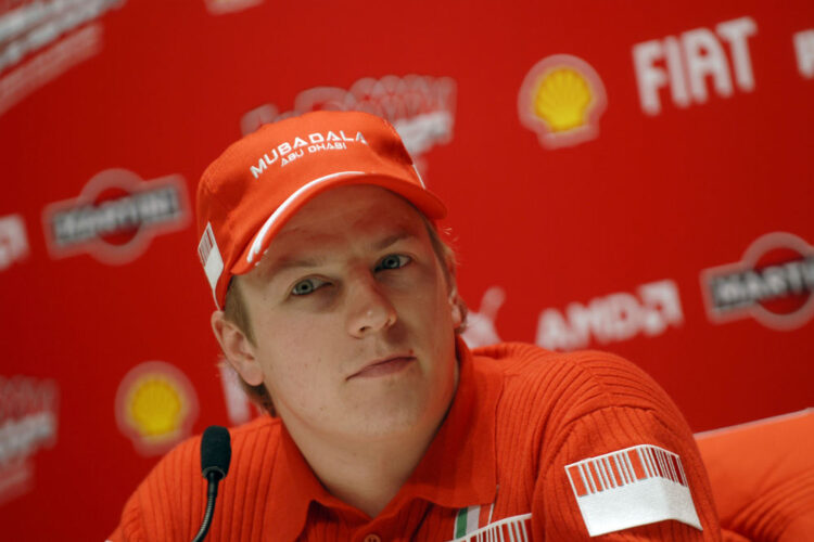 Raikkonen makes official Ferrari debut