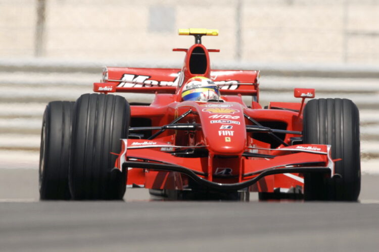 Ferrari drivers on top