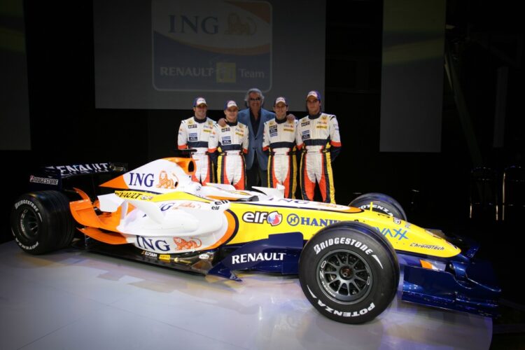 Renault unveil multicolored livery