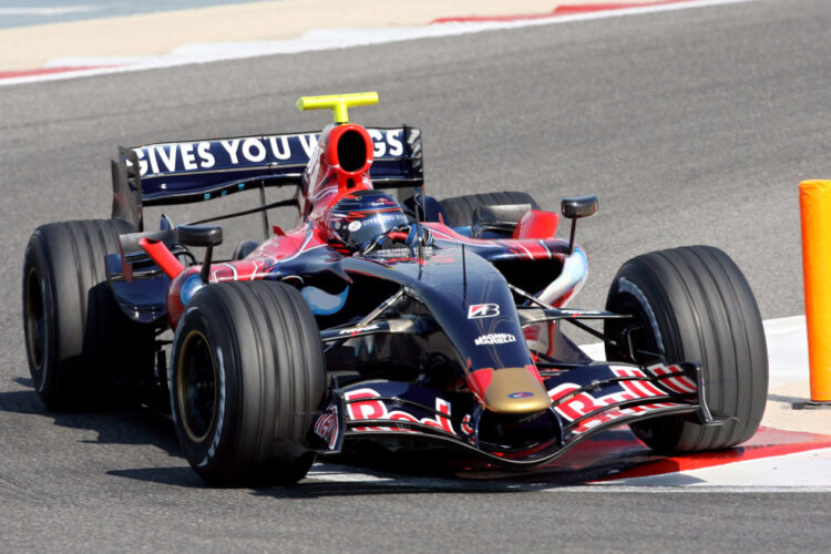 Speed tests Toro Rosso in Bahrain