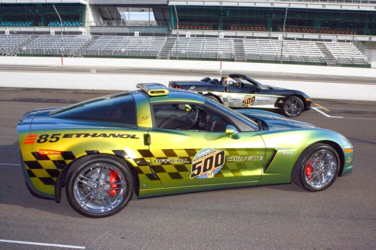 Chevrolet Unveils Two ’08 Corvette Indy 500 Pace Cars